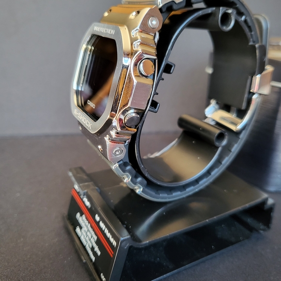 NEW!! G-SHOCK WATCH ⌚️ GM-5600YM STAINLESS STEEL,G STEEL FINE METALLIC SERIES - Picture 2 of 12